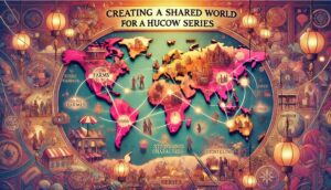 Creating a shared world for Hucow series